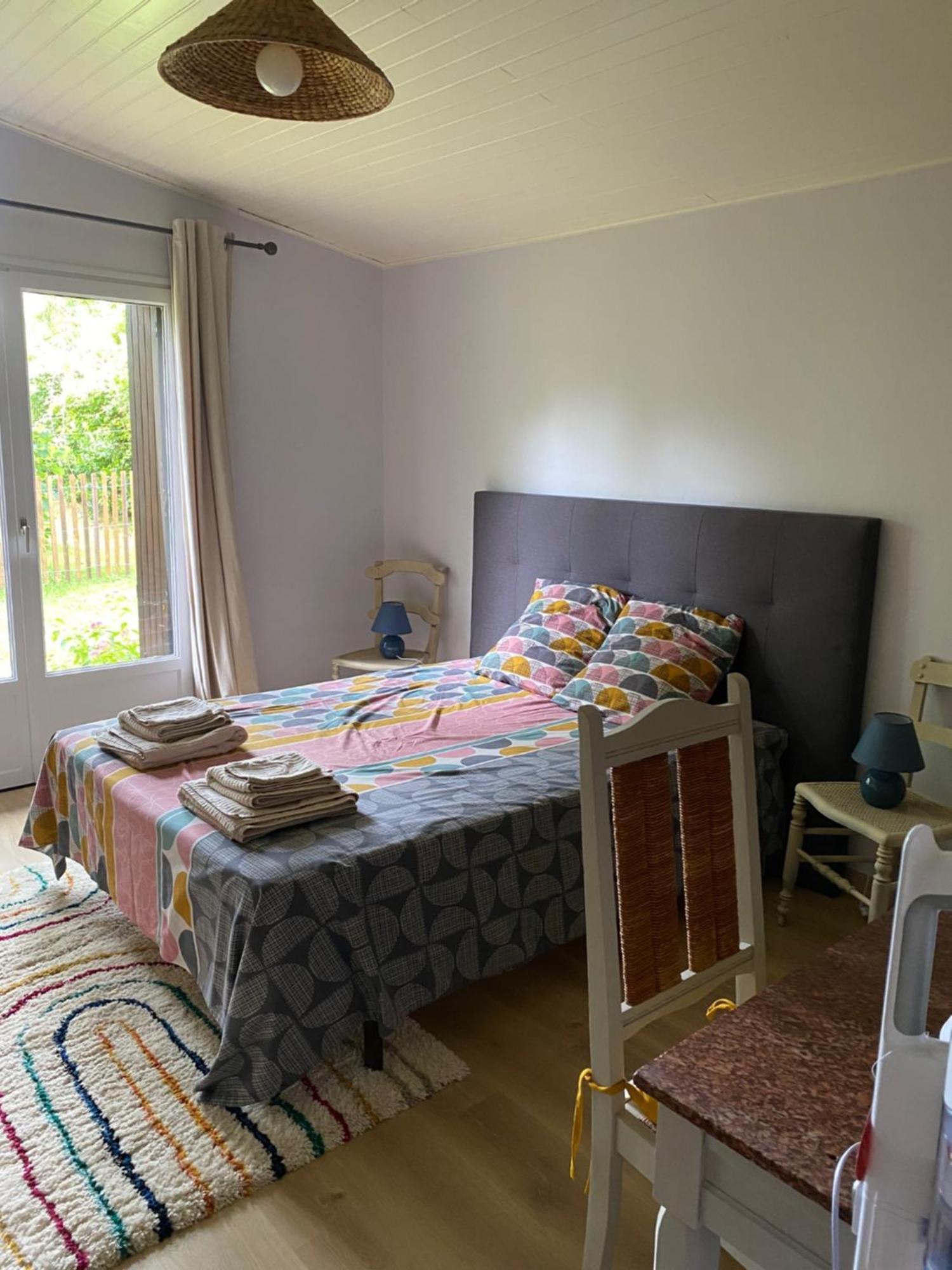 Appartement Avec Jardin Le Porge Dış mekan fotoğraf